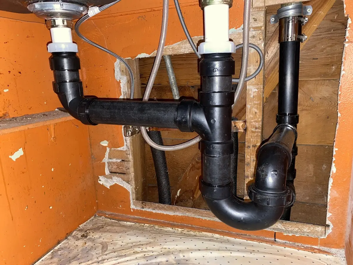 Professional Repiping Services equipment and tools on the job in Johnstown