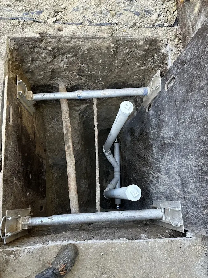 Experienced plumber completing Gas Line Repair work in Johnstown